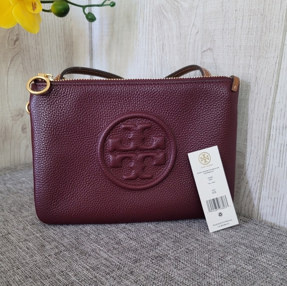 Tory Burch Bags Tory Burch Perry Bombe Double Zip Crossbody Poshmark